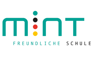 Logo MINT-freundliche Schule – Förderung von Mathematik, Informatik, Naturwissenschaften und Technik